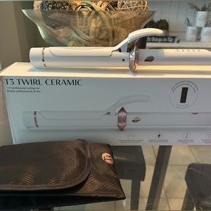T3 Twirl Ceramic 1-1/4” Professional Curling Iron